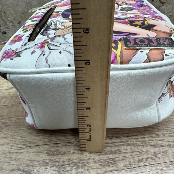 Bioworld Mini Backpack JOJO's Bizarre Adventure Golden Wind Floral Multicolor - Picture 10 of 10